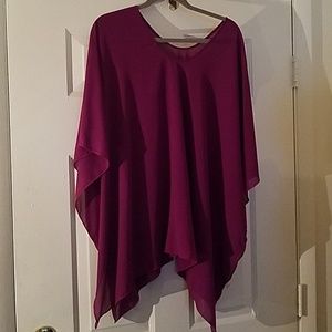 Purple shawl